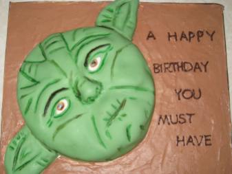 Yoda bday cake